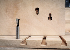 Frézana cylindrické drážky PRO Keyhole, R 10,5 × Ø 6,6, stopka 8 mm