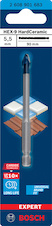Vrták EXPERT HEX-9 Hard Ceramic 5,5 × 90 mm