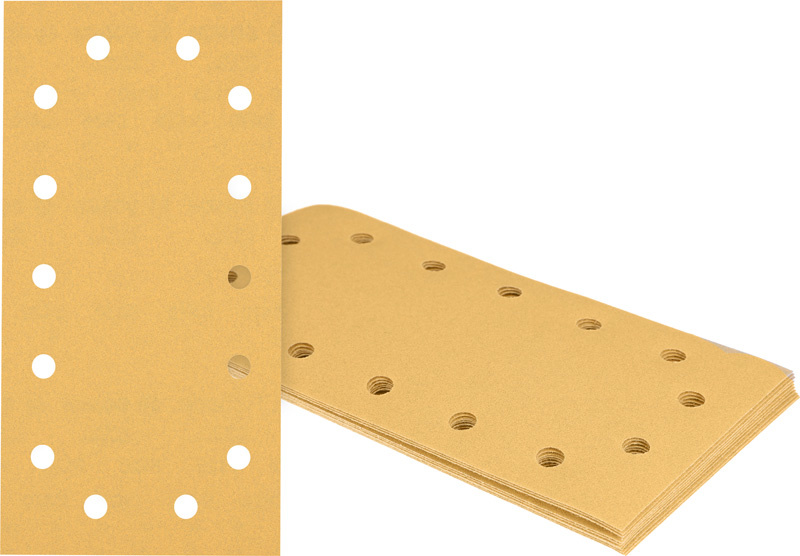 Brusný papír EXPERT C470 s 8 otvory pro vibrační brusky 80 × 133 mm, G 240, 10 ks