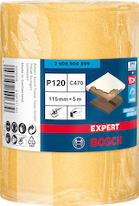 Role brusného papíru EXPERT C470 pro ruční broušení 115 mm, 5 m, G 120