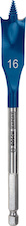 Plochý frézovací vrták do dřeva EXPERT Self Cut Speed 16×152 mm