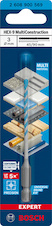 Víceúčelový vrták EXPERT HEX-9 MultiConstruction, 3 × 45 × 90 mm