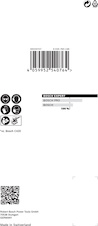 Brusné mřížky EXPERT M480 pro vibrační brusky 80 × 133 mm, P180, 10 ks