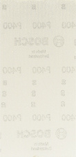 Brusná mřížka EXPERT M480 pro vibrační brusky 93 × 186 mm, G 400, 10 ks