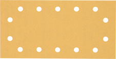 Brusné papíry EXPERT C470 se 14 otvory pro vibrační brusky 115 × 230 mm, P120, 50 ks
