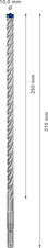 Vrták do kladiv EXPERT SDS plus-7X, 10 × 250 × 315 mm