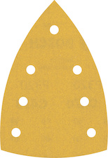 Brusný papír EXPERT C470 se 7 otvory pro multifunkční pily 100 × 150 mm, G 320, 10 ks