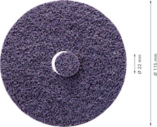 Brusný rounový kotouč SCM EXPERT N477 pro úhlové brusky 115 × 22 mm, Extra Coarse