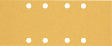 Brusné papíry EXPERT C470 s 8 otvory pro vibrační brusky 93 × 230 mm, P80, 10 ks