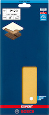 Brusné papíry EXPERT C470 se 14 otvory pro vibrační brusky 115 × 280 mm, P120, 10 ks