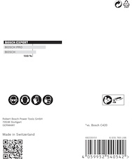 Brusná mřížka EXPERT M480 pro delta brusky 93 mm, G 80, 5 kusů