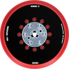 Univerzální brusný podložný talíř EXPERT Multihole, 150 mm, středně tvrdý