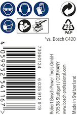 Role brusné mřížky EXPERT M480 93 mm, 5 m, G 120