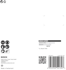 Brusný papír EXPERT C470 s 8 otvory pro vibrační brusky 115 mm, G 40, 5 ks