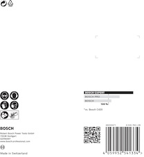 Brusný papír EXPERT C470 s 8 otvory pro vibrační brusky 115 mm, G 60, 5 ks