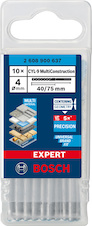 Spirálový vrták EXPERT CYL-9 MultiConstruction 4 × 40 × 75 mm, 10 ks