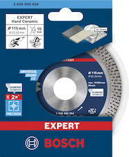 Diamantový řezný kotouč EXPERT HardCeramic 115 × 22,23 × 1,4 × 10 mm