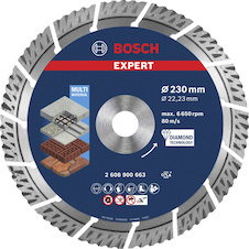 Diamantový řezací kotouč EXPERT Multi Material, 230 × 22,23 × 2,4 × 15 mm