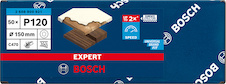 Brusný papír EXPERT C470 s 6 otvory pro vibrační brusky 150 mm, G 120, 50 ks