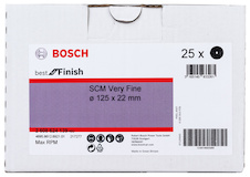 SCM velmi jemný 125 mm