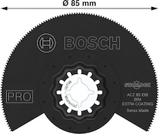 Segmentový pilový kotouč PRO ACZ 85 EIB pro multifunkční nářadí, 85 mm