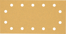 Brusný papír EXPERT C470 se 14 otvory pro vibrační brusky 115 × 230 mm, G 60, 50 ks
