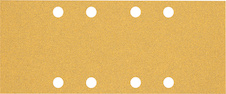 Brusný papír EXPERT C470 s 8 otvory pro vibrační brusky 93 × 230 mm, G 60, 10 ks