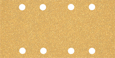 Brusné papíry EXPERT C470 s 8 otvory pro vibrační brusky 93 × 186 mm, P40, 10 ks
