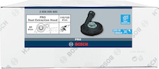 Kryt pro odsávání prachu PRO, klíč SAG < 1 kW, 115/125 mm