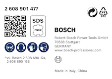 Odsávací adaptér EXPERT SDS Clean max pro plochý sekáč 25×400 mm