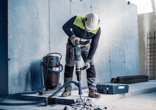 Odsávací adaptér EXPERT SDS Clean max pro plochý sekáč 25×400 mm