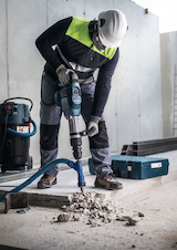 Odsávací adaptér EXPERT SDS Clean max pro plochý sekáč 25×400 mm