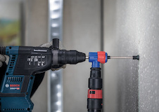 Vrták s odsáváním do betonu EXPERT SDS Clean plus-8X, 6,5 × 100 × 225 mm