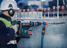 Vrták s odsáváním do betonu EXPERT SDS Clean max-8X, 30 × 400 × 650 mm