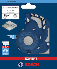 Diamantová brusná hlava EXPERT Concrete 125 × 22,23 × 4,5 mm