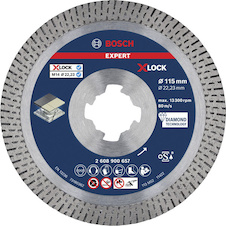 Diamantový řezný kotouč EXPERT HardCeramic X-LOCK 115 × 22,23 × 1,4 × 10 mm