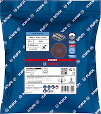 Fíbrový brusný kotouč EXPERT R781 Prisma Ceramic 180 mm, 22,23 mm, G 80