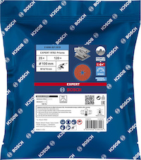 Fíbrový brusný kotouč EXPERT R782 Prisma Ceramic 100 mm, 16 mm, P120