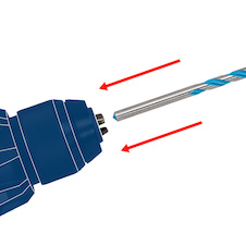 7dílná sada spirálových vrtáků do betonu CYL-5, Robust Line, 4–10 mm