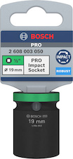 PRO Impact Socket, ½″, 19 mm, standardní