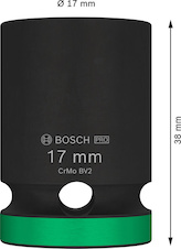 PRO Impact Socket, ½″, 17 mm, standardní