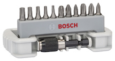 Sada 11 kusů šroubovacích nástavců s držákem bitů PH/PZ/T