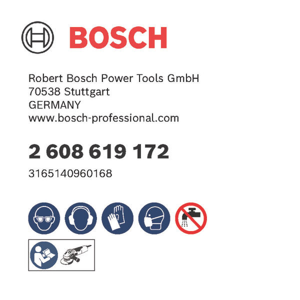Fíbrové brusné kotouče Expert for Metal systému X-LOCK, Ø 125 mm, G 36, R444, 1 kus