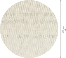 Brusná mřížka EXPERT M480, 225 mm, G 240, 5 ks