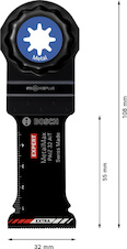 Ponorný pilový list EXPERT PAIZ 32 AIT MetalMax, 32 × 55 mm