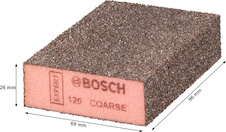 Brusná houba EXPERT S471 Standard 26 × 69 × 97 mm, hrubý, 20 ks