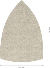Brusná mřížka EXPERT M480, 100 × 150 mm, G 80, 50 ks