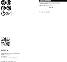 Sada brusných papírů EXPERT C470, 100 × 150 mm G 60/120/180, 10 ks