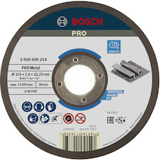 Řezací kotouč PRO Metal, 115 × 1,6 × 22,23 mm, oSa