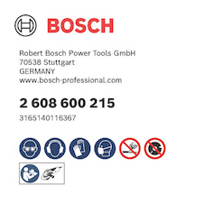 Řezací kotouč PRO Stainless Steel and Metal, 115 × 1,6 × 22,23 mm, rovný